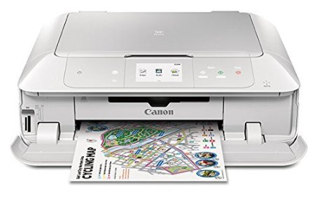 Canon MG7720 Wireless All-In-One Printer with Scanner and Copier: Mobile and Tablet Printing, with Airprint(TM)  and Google Cloud Print compatible, White