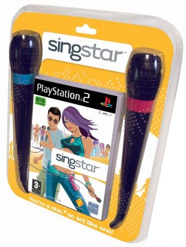 SingStar with 2 Microphones (PS2)