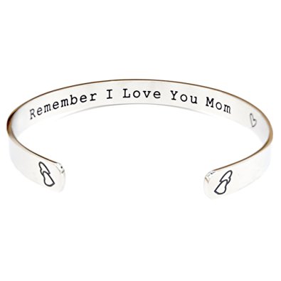 O.RIYA Remember I Love You Mom Mother's Day Gift / Gifts For Mom From Daughter Forever and Always
