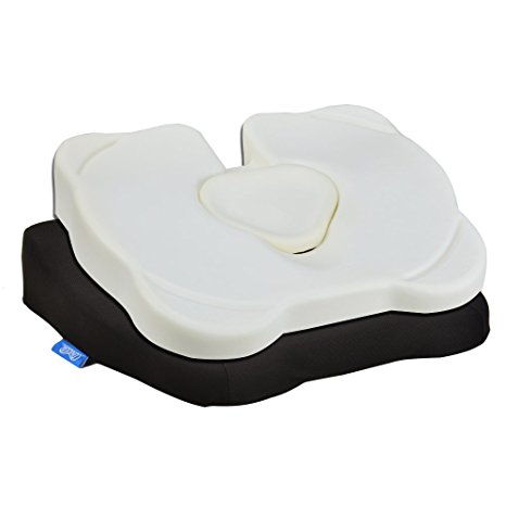 Kabooti 3-in-1 Donut Seat Cushion with Tailbone Cutout for Coccyx Relief
