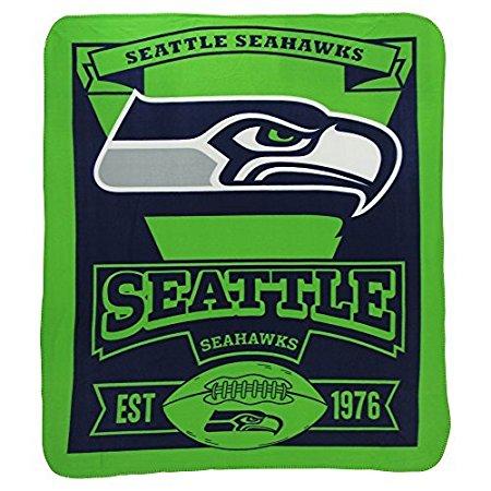 NFL Marquee Logo Lightweight Fleece Blanket