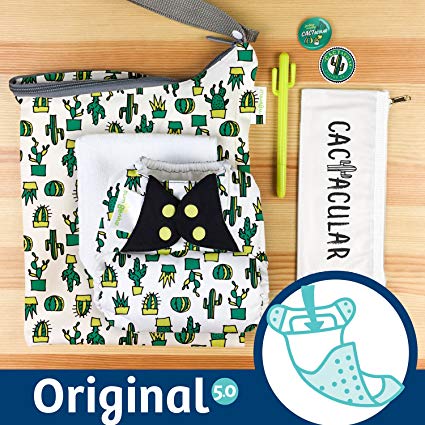 Doodles Collection: bumGenius Original One-Size Pocket-Style Cloth Diaper 5.0 (CACTacular)