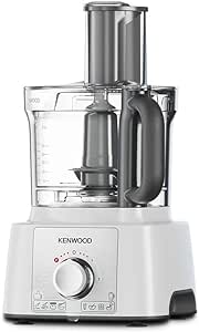 Kenwood Multipro Express, Food Processor, Blender 1,5L, FDP65.740WH, Bowl 3L, Multi Mill, 2-in-1 Baking Tool, 1000W, White