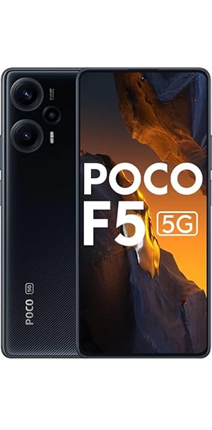 (Refurbished) POCO F5 5G (Carbon Black, 256 GB) (8 GB RAM)