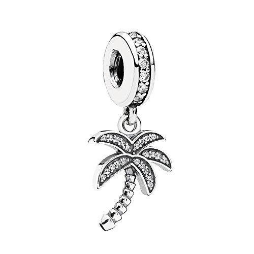 Pandora 791540cz Sparkling Palm Tree Charm