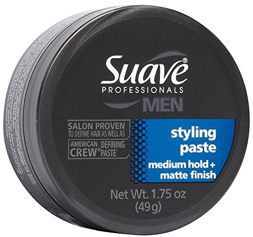 Suave Professionals Styling Paste - Medium Hold   Matte Finish - 1.75 oz