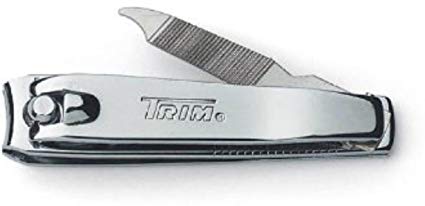 Trim Nailclip Deluxe Size Ea Trim Deluxe Fingernail Clipper With File 15000 1 Ct