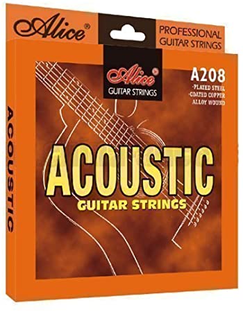 Alice Acoustic guitar strings AW208L light gauge 12s (0.12-0.53)