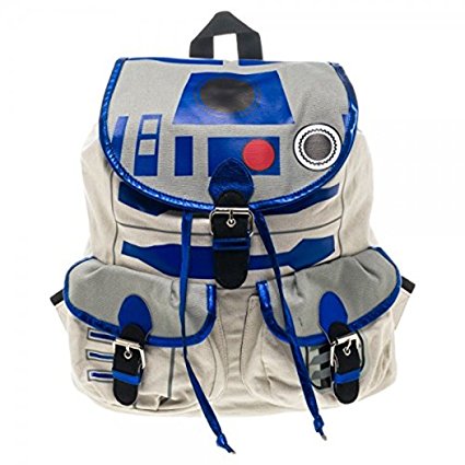 Star Wars R2D2 Knapsack Backpack 14 x 17in