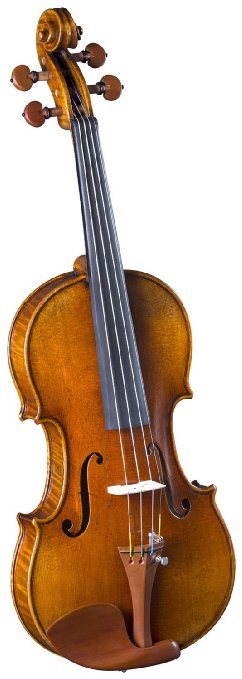 Cremona SV-800 Premier Artist Violin Outfit Full Size, Antiqued Body, Select Tonewoods  For Best Sound, Dominant Strings