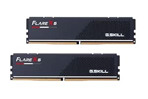 G.Skill Flare X5 Series (AMD Expo) 32GB (2 x 16GB) 288-Pin SDRAM DDR5 6000 CL30-38-38-96 1.35V Dual Channel Desktop Memory F5-6000J3038F16GX2-FX5 (Matte Black)