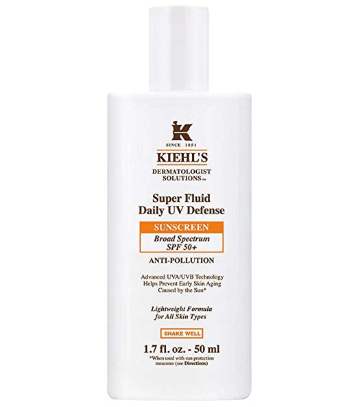 Kiehls Super Fluid UV Defense Sunscreen SPF 50  1.7 Oz