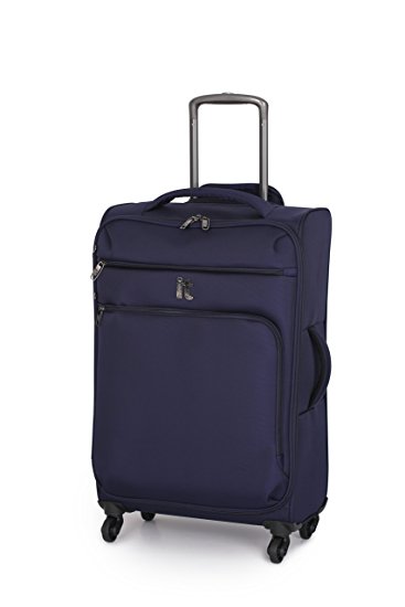 IT Luggage Mega Lite Luggage Spinner Collection Upright, 26 Inch - Evening Blue