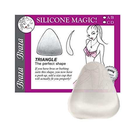Braza Triangle - Silicone Breast Enhancement Pads