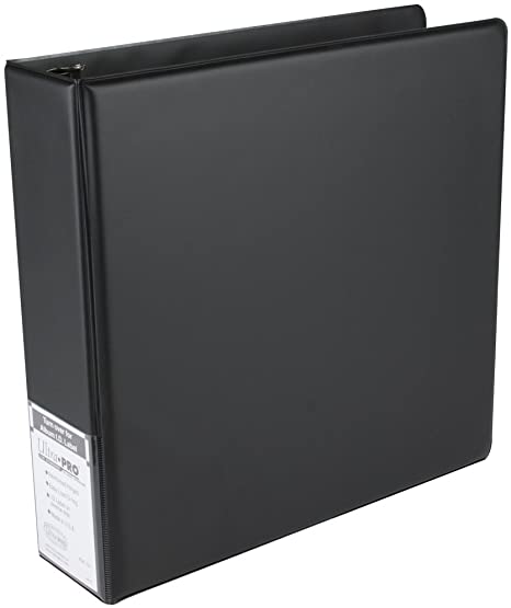 Ultra PRO Heavy Duty Binder 3 Inch, 3-Ring, Black