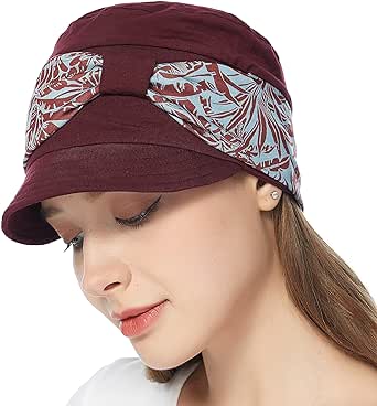 Fashion Bamboo Hat for Women Lady Daily Use, Hats for Cancer Chemo Patients, Everyday Use