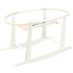 Moses Basket Stand - Color: White