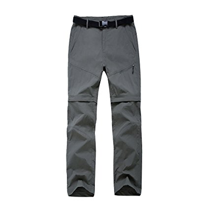 Facecozy Women's Outdoor Removable Quick-Dry Hiking Pants