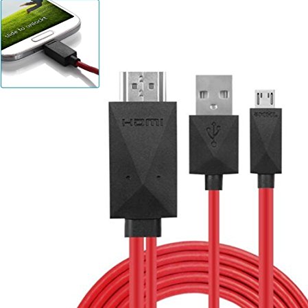 Cingk Micro USB MHL to HDMI cable HDTV Adapter for Samsung Galaxy S3 SIII i9300 Samsung Galaxy Note2 N7100