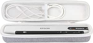 co2CREA Dur Étui de Voyage Rigide Housse Cas pour epson Workforce ES-50,ES-60W /DS-70,DS-80S - Scanners(boîte Seule,Case Only)