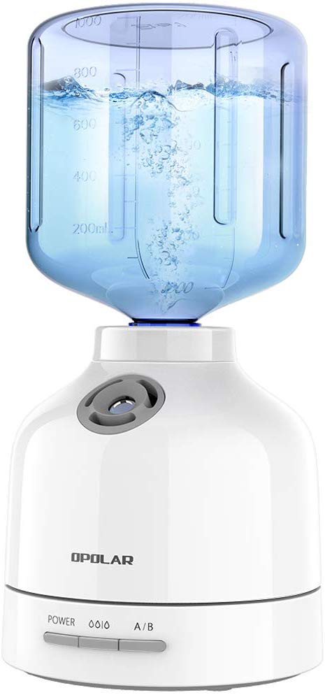 OPOLAR Dual-Mist Oscillating USB Humidifier - 1 Gal/day Cool Mist Output with Small Portable Size, No Leak, No Falling Mist, Easy to Fill and Clean, Ideal for Bedroom,Office,Baby Room Traveling or Spa