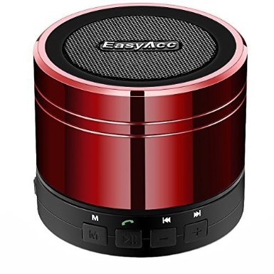 EasyAcc Mini Portable Bluetooth Speaker - Red