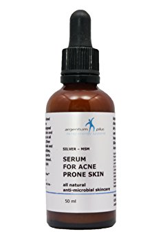 Silver-MSM Serum for Acne Prone Skin 50 ml dropper / pipette
