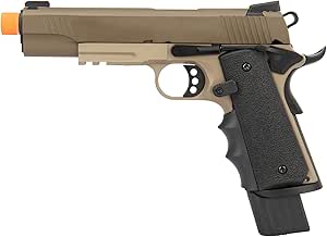 Army Armament Full Metal R32 Gas Blowback Airsoft Pistol（DARKSTORM/TAN/Black