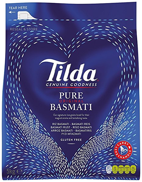 Tilda Pure Basmati Rice 5 kg