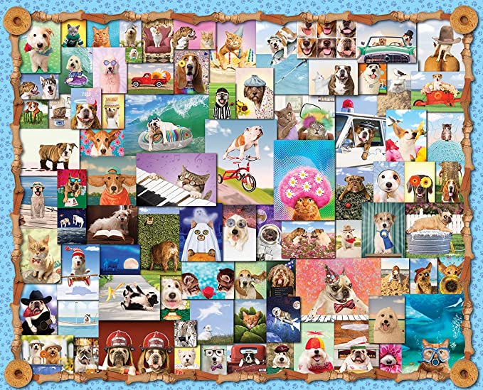 Springbok's 1000 Piece Jigsaw Puzzle Animal Quackers
