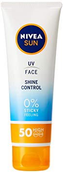 Nivea UV Face Q10 Shine Control SPF 50 Moisturizer