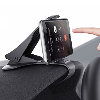 Tsumbay KKA92001 HUD Simulating Design Car Phone Holder/Universal Cradle Adjustable Dashboard Phone Mount for Safe Driving for iPhone 7/7 Plus/6S/6/5S/5C, Samsung Galaxy S7/S6 and Other Smartphone