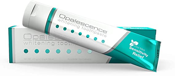 Ultradent Opalescence Sensitive Whitening Toothpaste Sensitivity Relief Cool Mint, Pack of 2 (2X 133 g)
