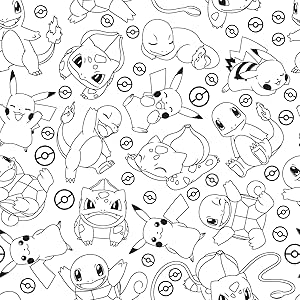 RoomMates Pokémon Peel and Stick Wallpaper, RMK12626RL