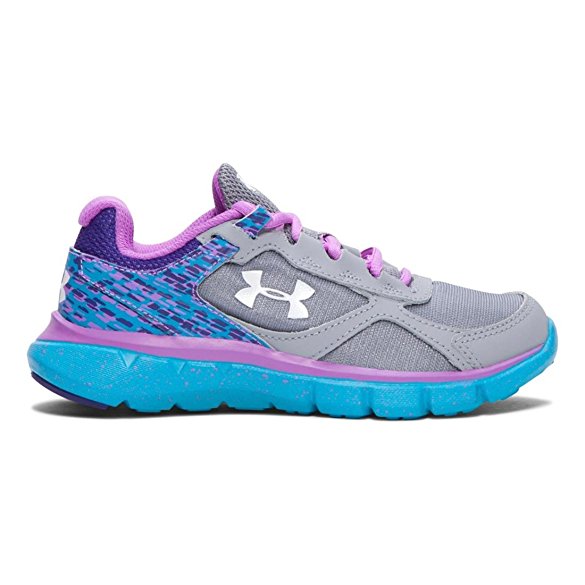 Under Armour Kids Girl's UA GPS Velocity RN GR (Little Kid)