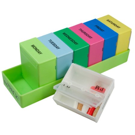 Pill Box Organizer By Borin-Halbich - 7 Days a Week