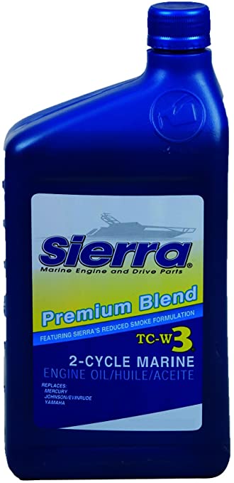 Sierra International 18-9500-2 Sierra "Blue" Premium TC-W3 2-Cycle Engine Oil