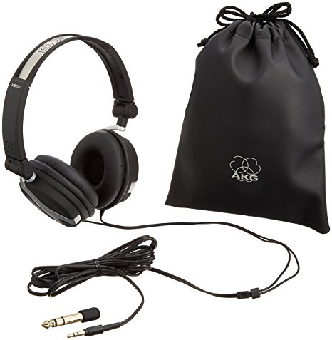 AKG K81DJ Closed-Back On-Ear Foldable DJ Headphones