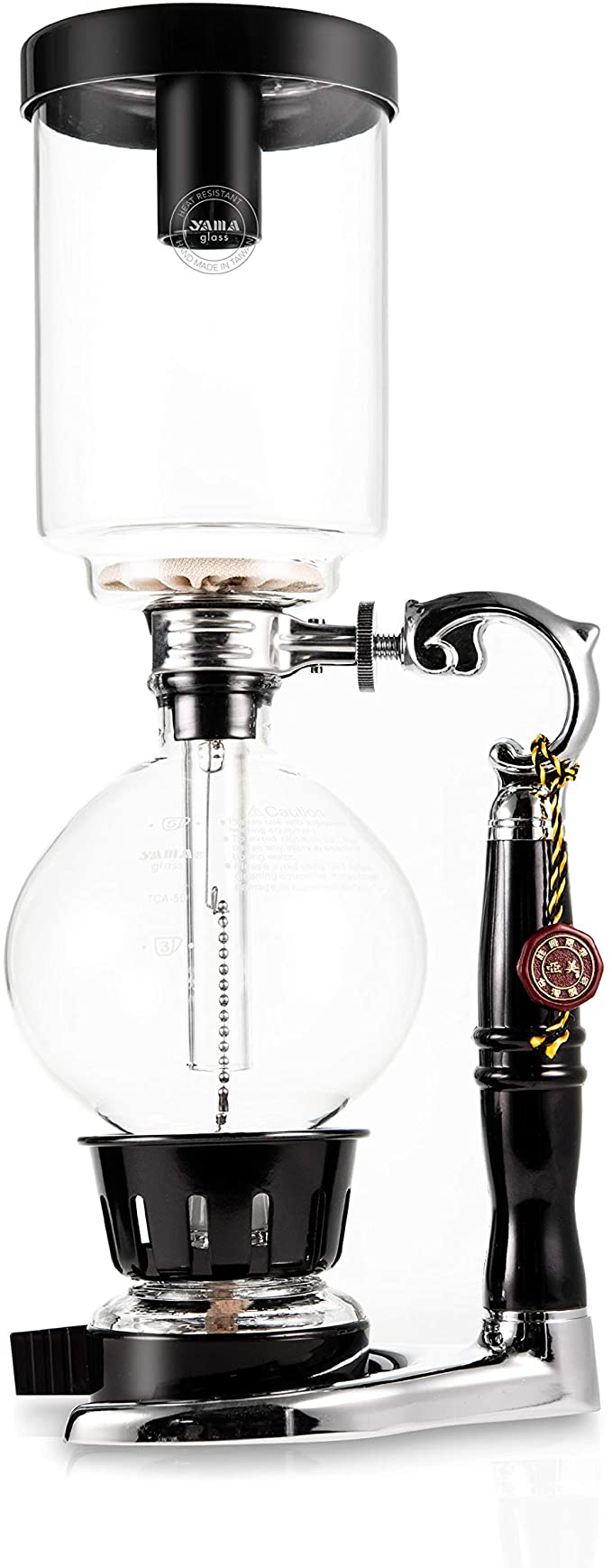Yama Glass 5 Cup Tabletop Siphon (Syphon) (Alcohol Burner)