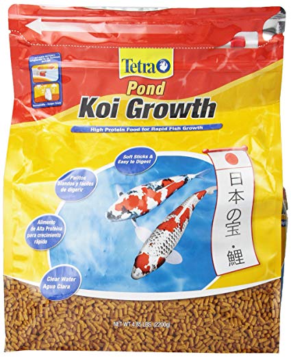 Tetra Pond High Protein Koi Growth Sticks Food Soft Sticks