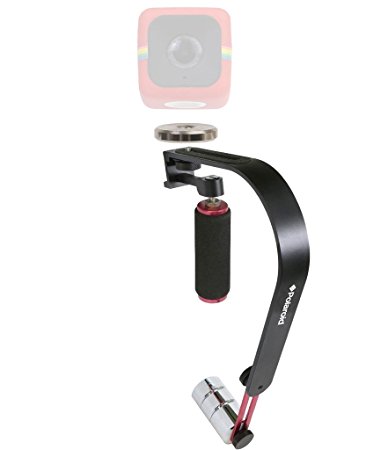 Polaroid Steady Video Action Stabilizer System   Polaroid Magnet to Tripod Adapter Mount For Polaroid Cube, Cube  Action Camera - Mount Your Cube To The Stabilizer