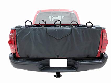HZYICH 54'' Truck Tailgate Pickup Pads Bike Tailgate Cover for Bicycle Rack with 5 Secure Bike Frame Straps