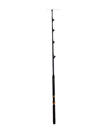 Saltwater Fishing Rod All Roller Guides 30 - 50 lb. Fishing Pole!