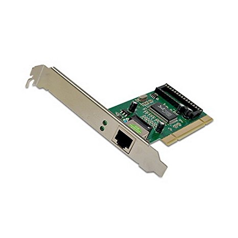 HiRO H50015 10/100/1000 32 bit Internal PCI Gigabit Ethernet Card Windows 10 8.1 8 7 Vista XP 32-bit 64-bit
