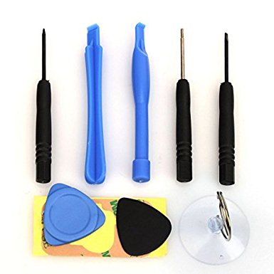 LQZ(TM) 9 in1 Screwdriver Repair Opening Pry Tool Kit Set for Apple iPhone 6 6Plus 5 5S 5C 4 4S 3G 3GS / iPad / iPod Touch