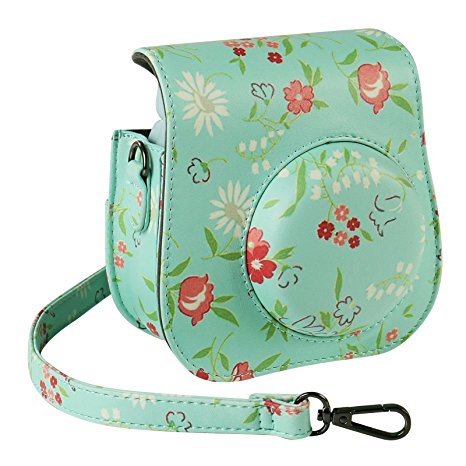 Katia Camera Case for Fujifilm Instax Mini 9 Instant Camera , also for Fujifilm Instax Mini 8 Instant Film Camera , with a Film Pocket