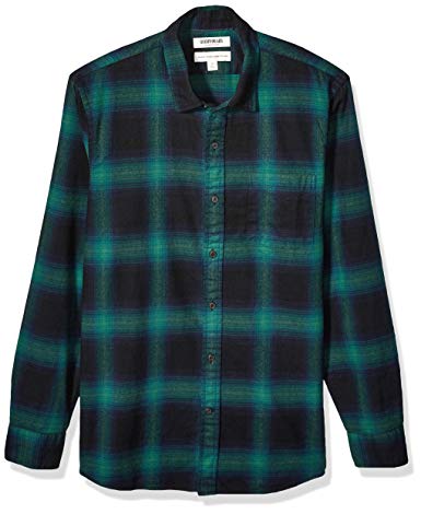 Goodthreads Men's Long-Sleeve Brushed Flannel Shirt