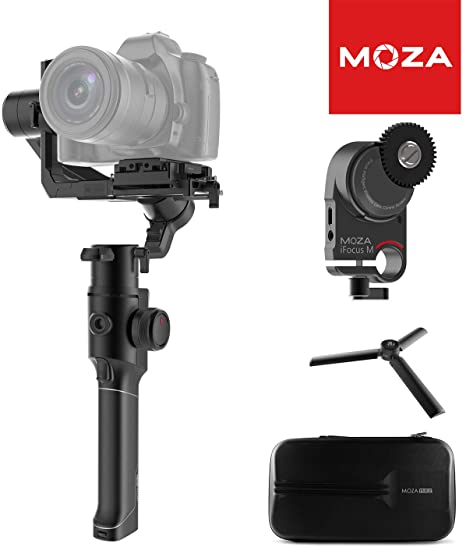 MOZA Air 2 Stabilizer with iFocusM Motor,8 Follow Modes 9Lb Payload 16h Battery Life for Dslrs Mirrorless and Pocket Cinema Cameras