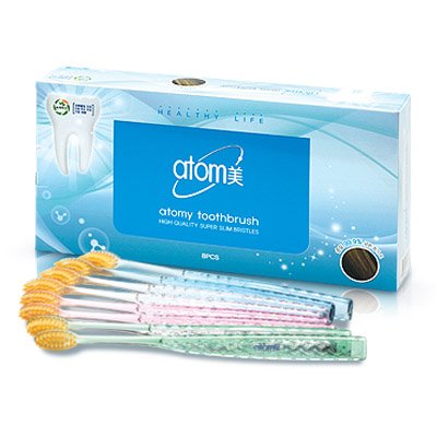 Atomy Toothbrush, Pack of 8 Toothbrushes