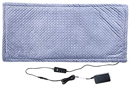 Teeyee Heating Pad, Electric Heating Pad for Back Pain Muscle Soreness Neck Shoulder Pain Relief. 4 Timer Settings - Auto Shut Off, 6 Temperature Levels, Soft Flannel - 12"x24"
